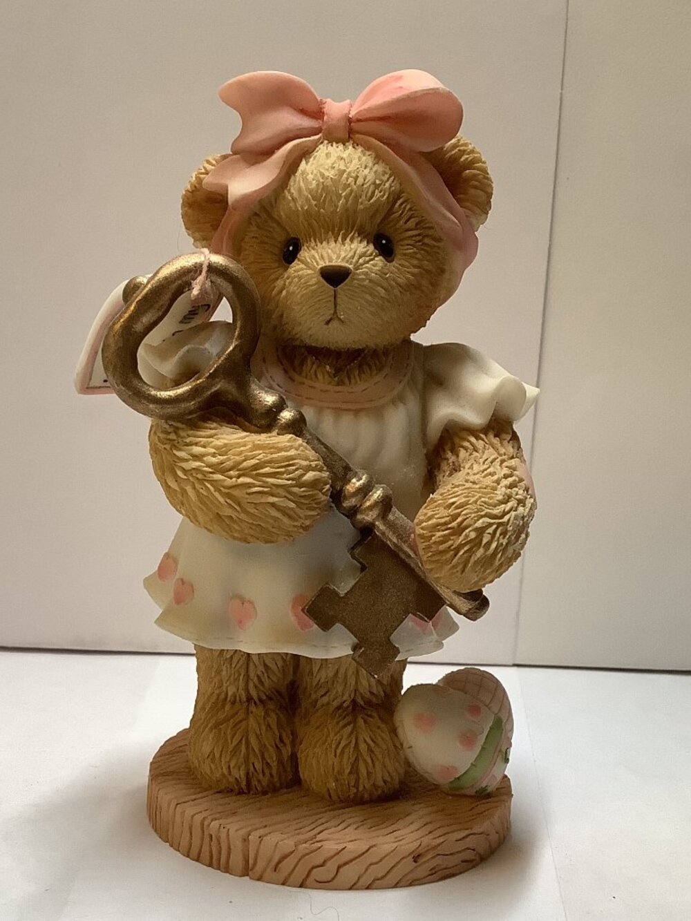 Cherished Teddies Josette "You Are The Key To My Heart" Vintage Figurine